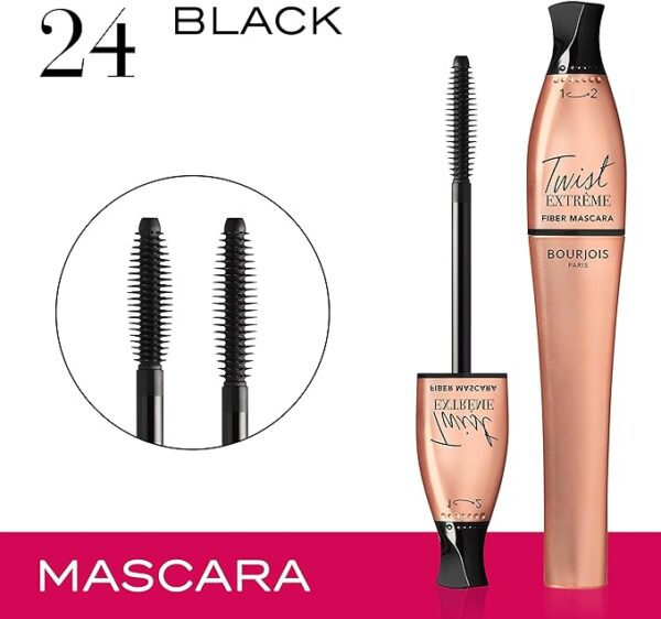 BJS MASCARA TWIST UP EXTREME FIBER #24