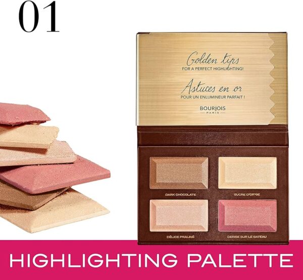 BOURJOIS DELICE DE POUDRE HIGHLIGHTING PALETTE