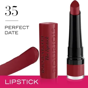 BOURJOIS ROUGE VELVET LIPSTICK #35 PERFECT DATE