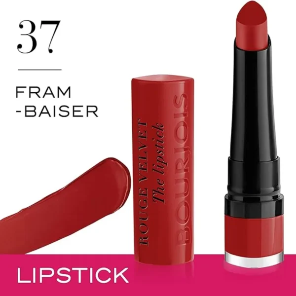 BOURJOIS ROUGE VELVET LIPSTICK #37 FRM-BASIER