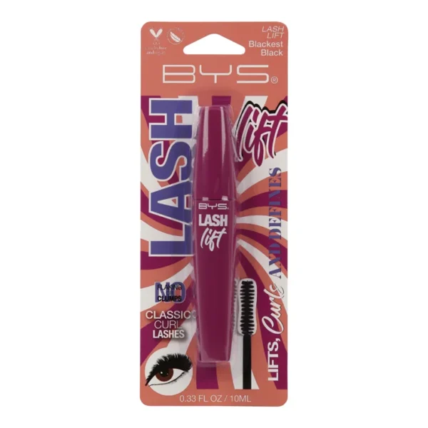 BYS LASH LIFT MASCARA BLACKEST BLACK