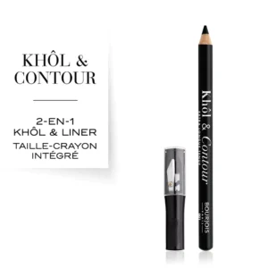 CRAYON KHOL & CONTOUR BLACK+ TAILLE CRAYON