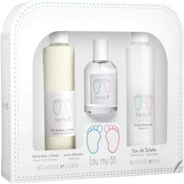 EAU MY BB SET 60 ML + BODY LOTION 200 ML + SHOWER GEL 200 ML