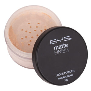 MATTE LOOSE POWDER WITH PUFF NATURAL BEIGE