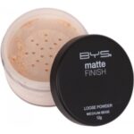 MATTE LOOSE POWDER WITH PUFF MEDIUM BEIGE