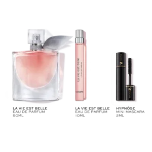 CONTENANCE COFFRET LA VIE EST BELLE LANCOME 50 ML