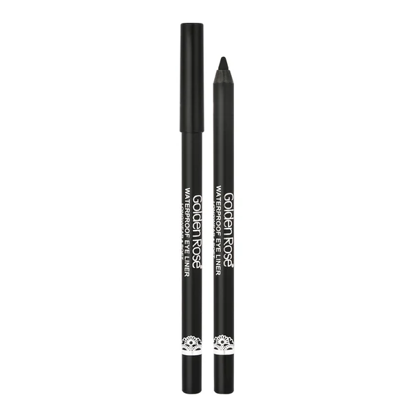 EYELINER WATERPROOF LONG & SOFTULTRA BLACK GOLDEN ROSE