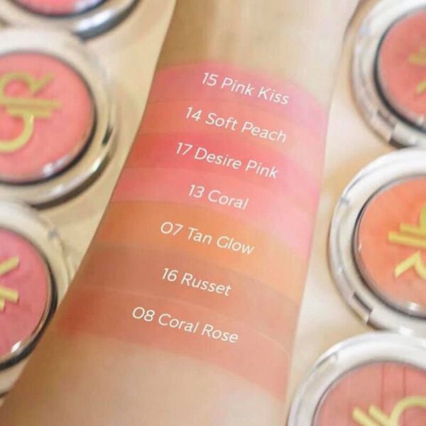 FARD A JOUES GOLDEN ROSE SWATCH