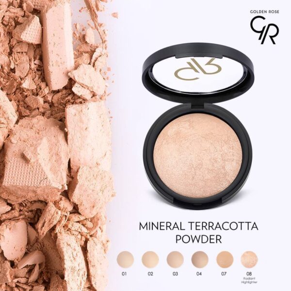 POUDRE MINERAL TERRACOTA GOLDEN ROSE