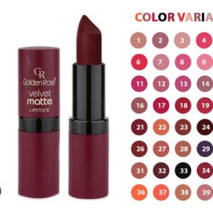 ROUGE A LEVRES VELVET MATTE GOLDEN ROSE