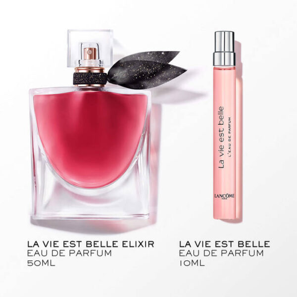 Coffret la vie est belle elixir 50ml lancôme